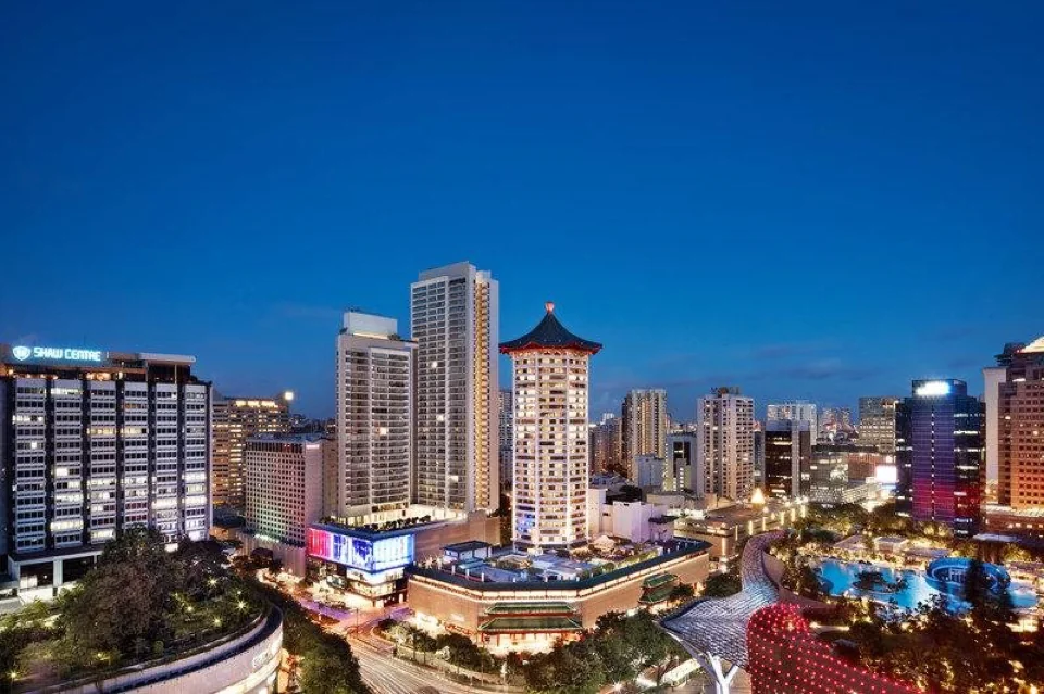 Singapore Marriott Tang Plaza Hotel otelinden bir fotoğraf