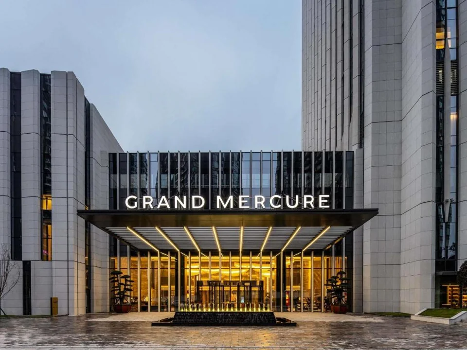 Grand Mercure Yichang Waitan otelinden bir fotoğraf