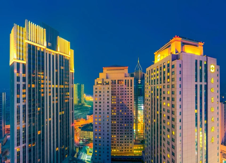 A photograph of Shangri-La Dalian
