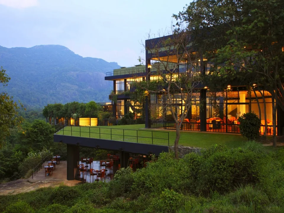 Heritance Kandalama otelinden bir fotoğraf