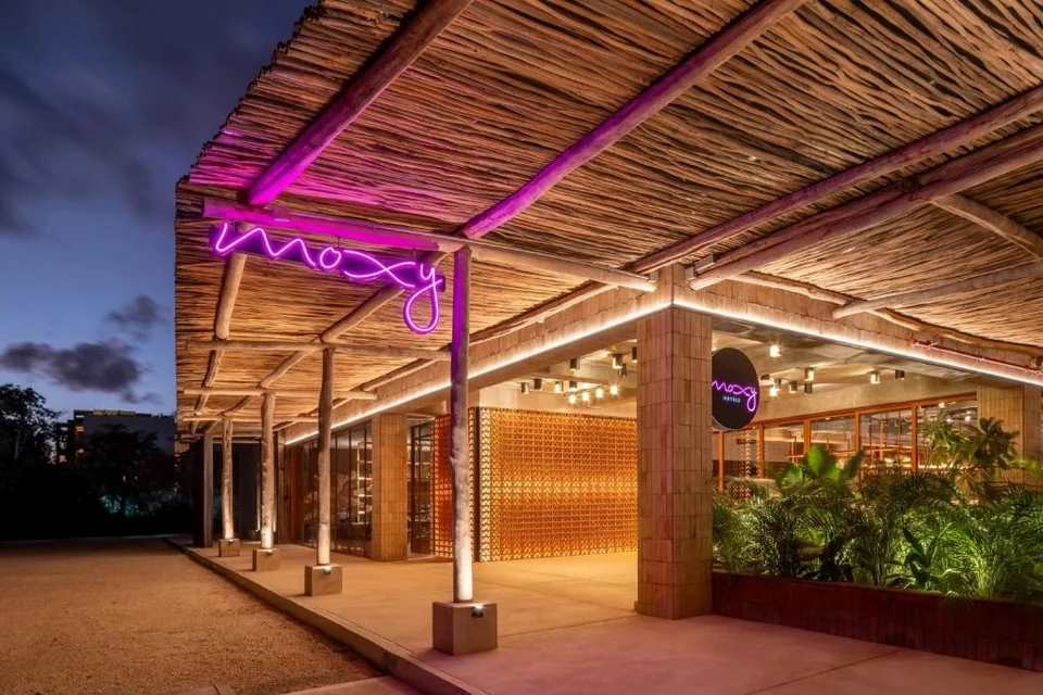 A photograph of Moxy Tulum