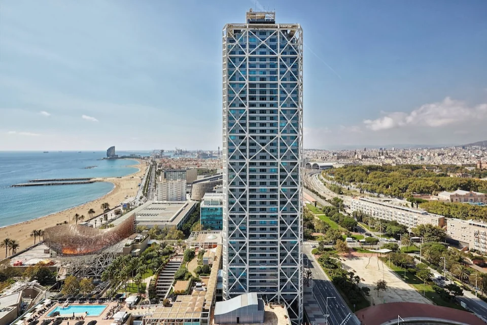 A photograph of Hotel Arts Barcelona