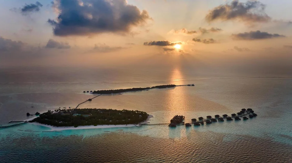 Conrad Maldives Rangali Island otelinden bir fotoğraf