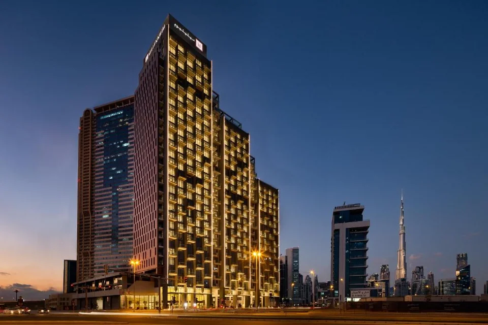 A photograph of Millennium Atria Business Bay
