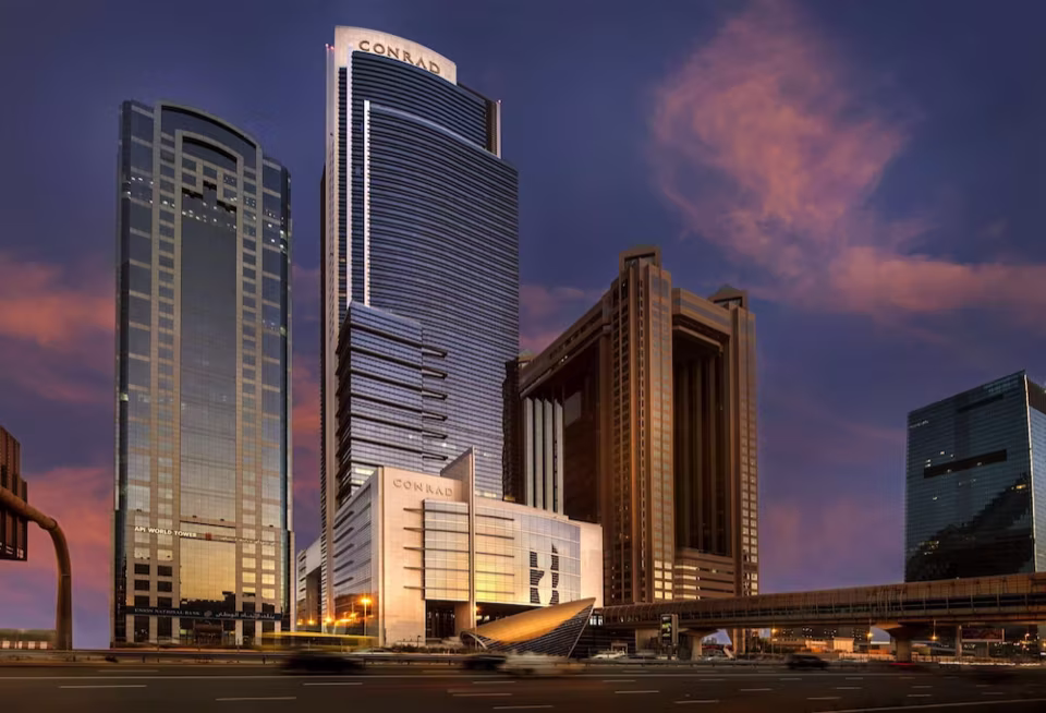 A photograph of Conrad Dubai