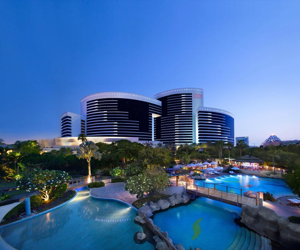 A photograph of Grand Hyatt Dubai