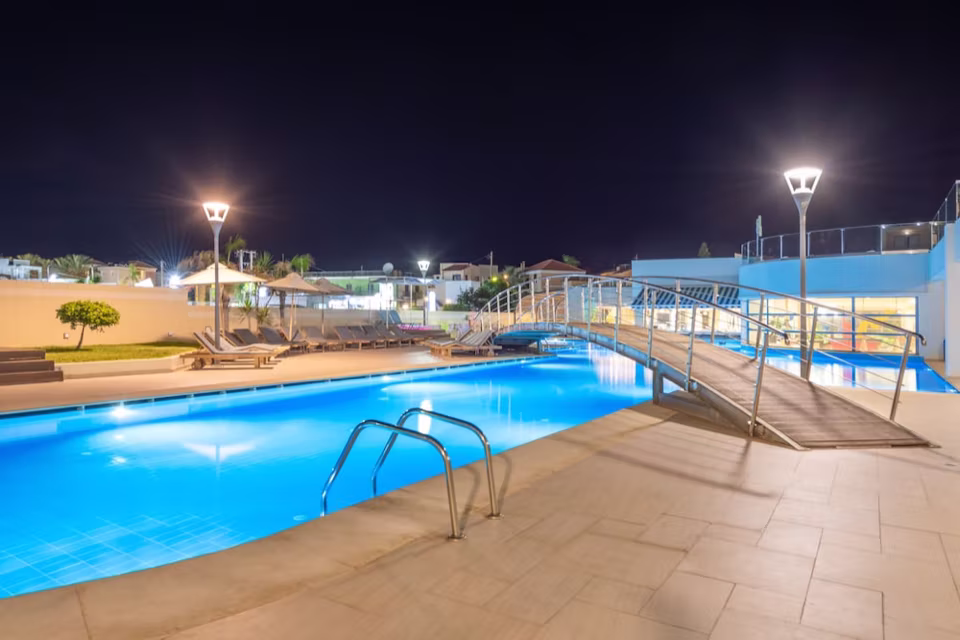 A photograph of Iolida Beach Hotel