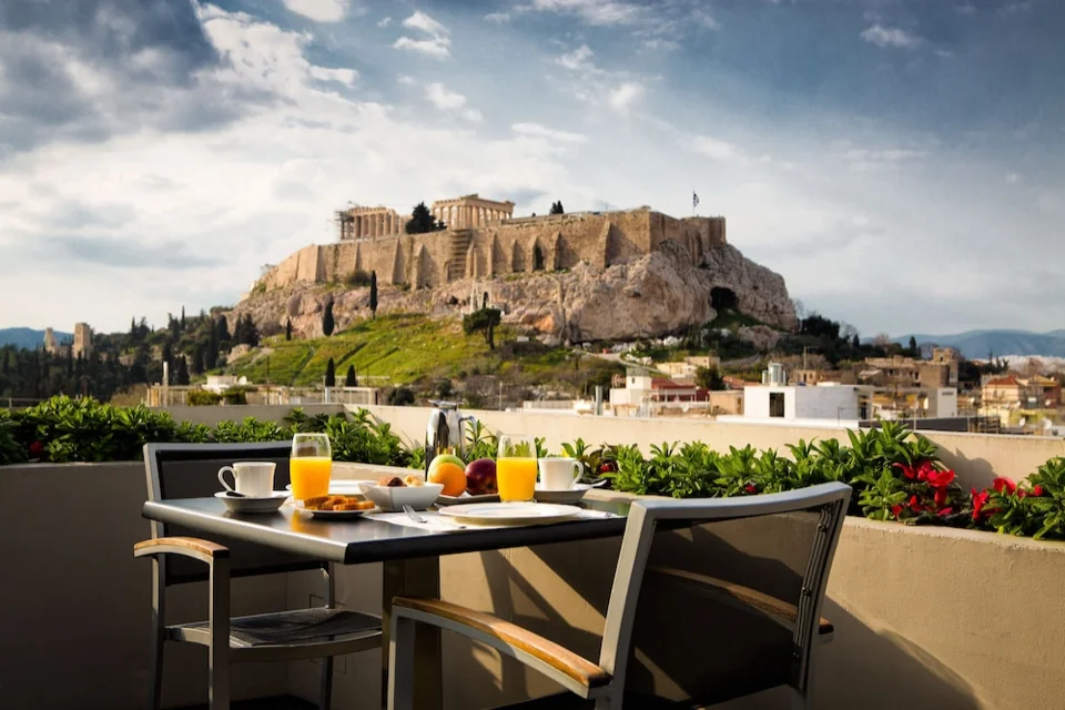 The Athens Gate Hotel otelinden bir fotoğraf