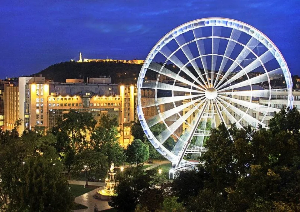 A photograph of Kempinski Hotel Corvinus Budapest