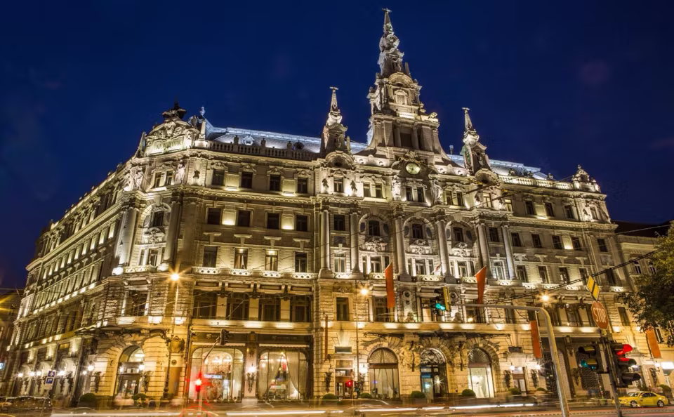 A photograph of Anantara New York Palace Budapest Hotel