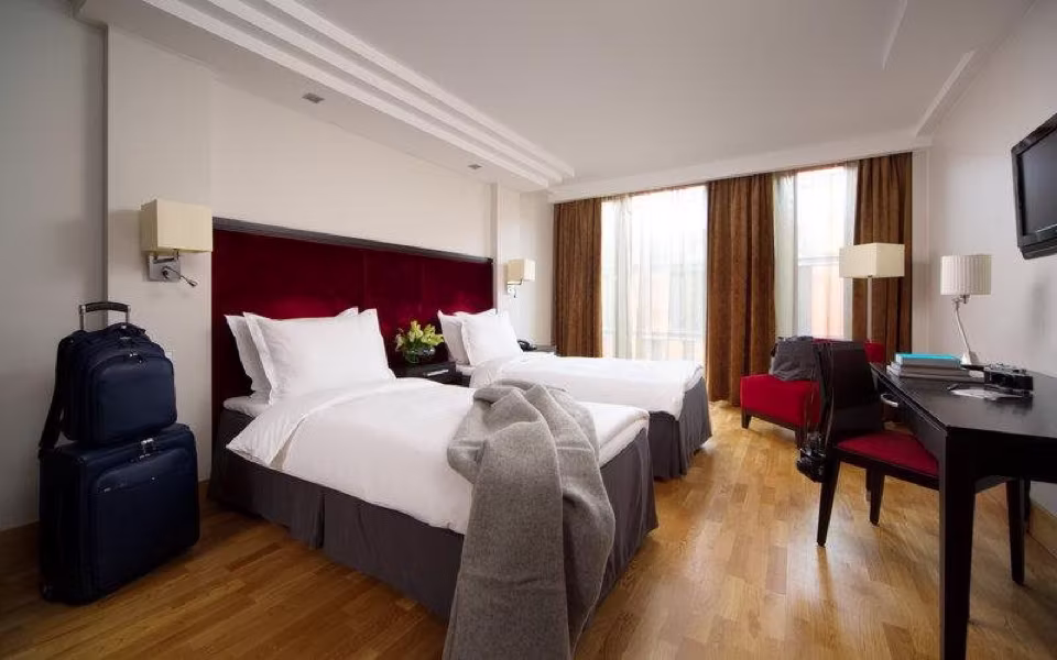 A photograph of Radisson Blu Elizabete Hotel