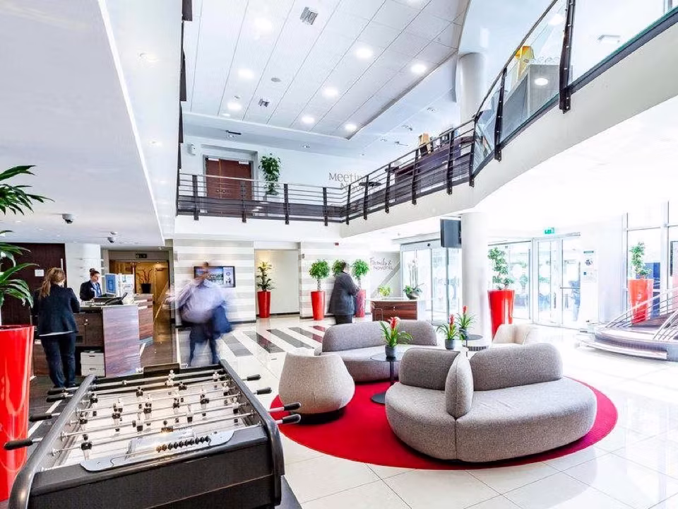A photograph of Novotel Luxembourg Centre