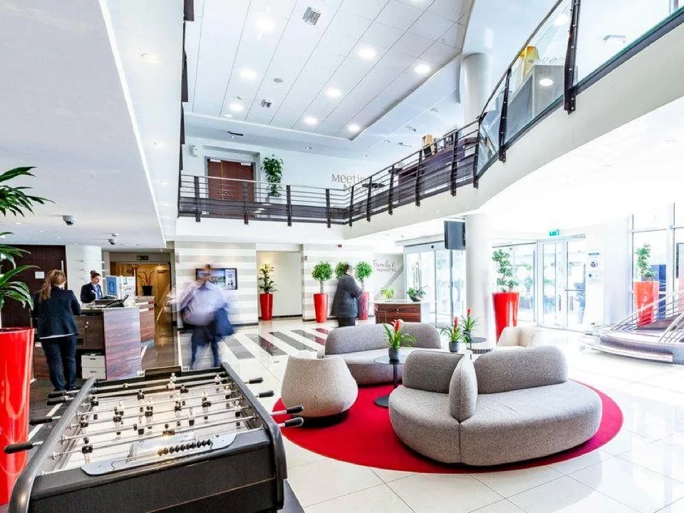 A photograph of Novotel Luxembourg Centre