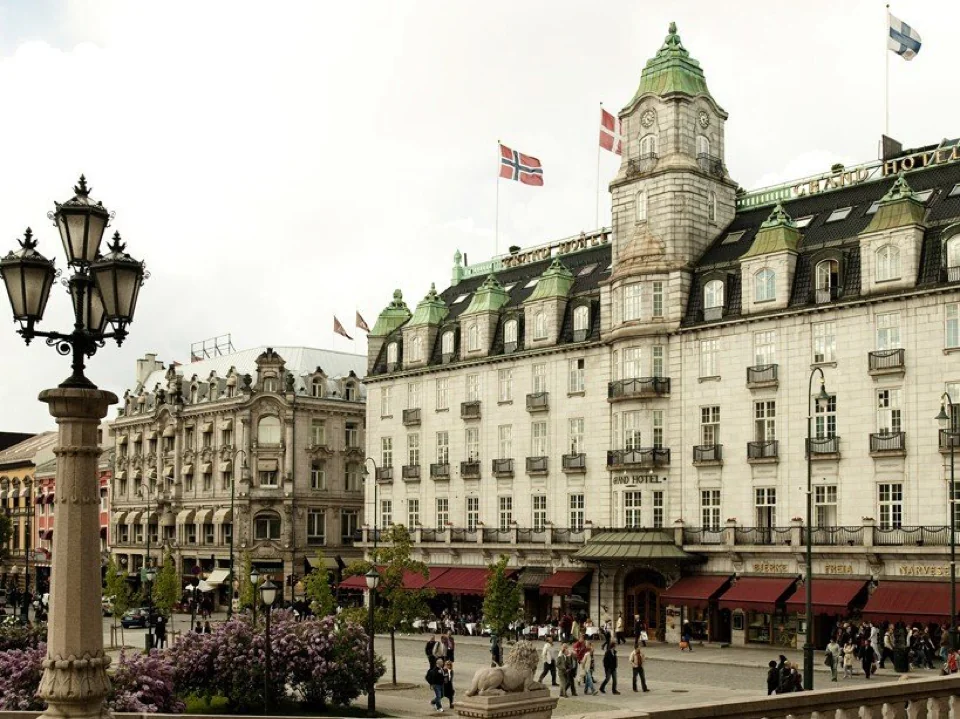 A photograph of Grand Hotel Oslo by Scandic