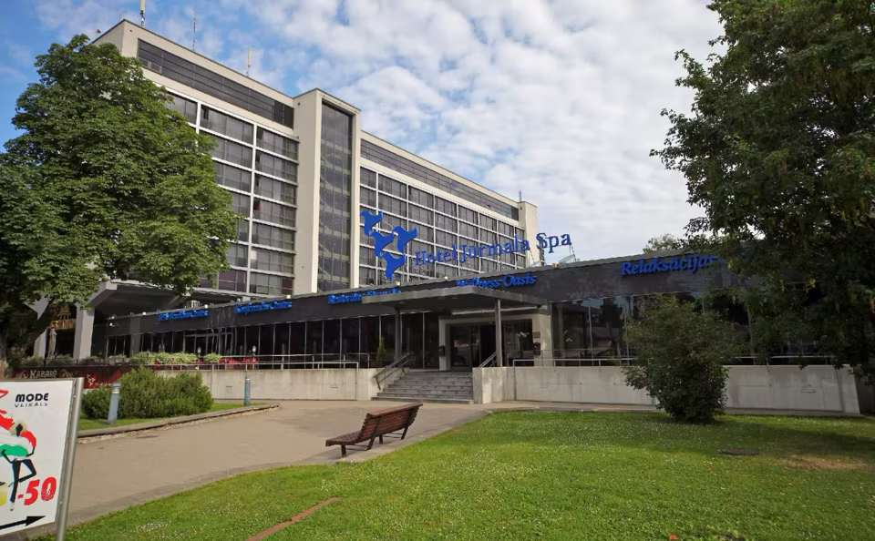 A photograph of Hotel Jurmala Spa
