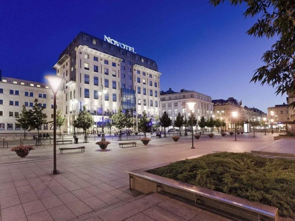 A photograph of Novotel Vilnius Centre