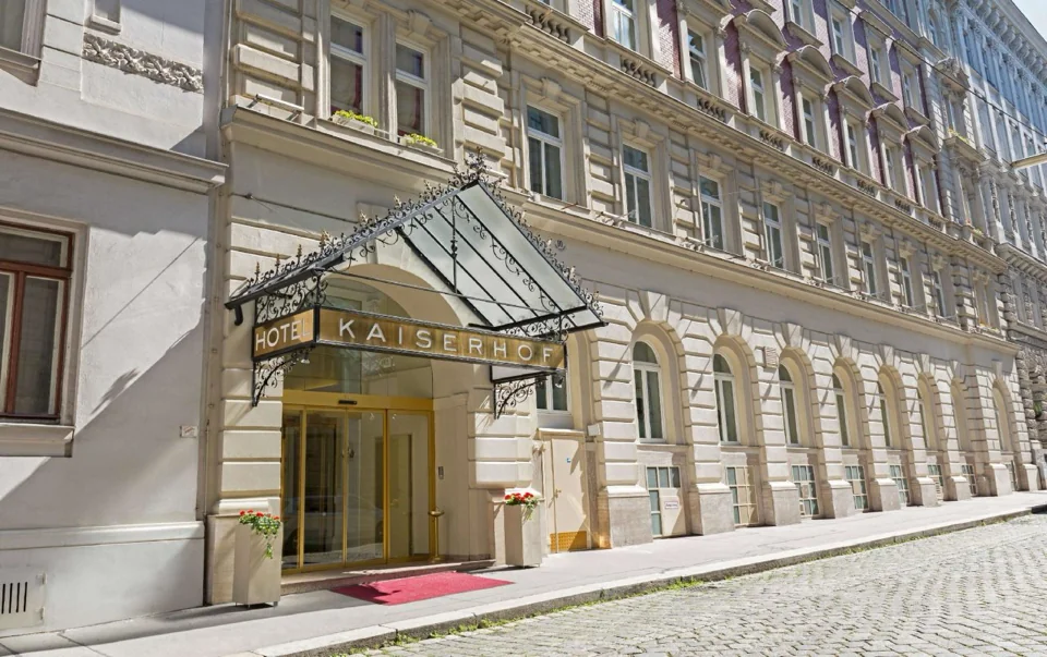A photograph of Kaiserhof Wien