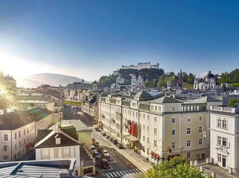 A photograph of Hotel Sacher Salzburg