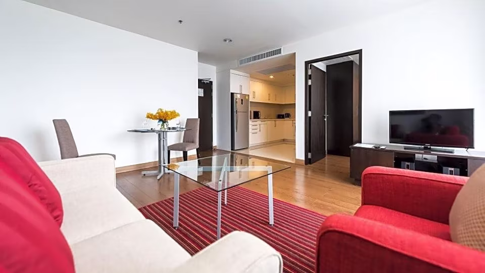 A photograph of Shama Lakeview Asoke Bangkok