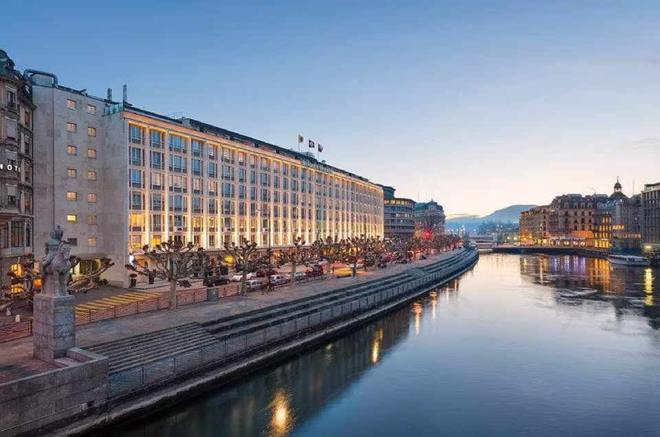 A photograph of Mandarin Oriental, Geneva