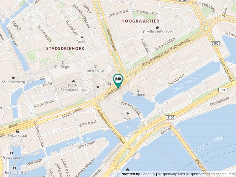 Stayokay Rotterdam konumu