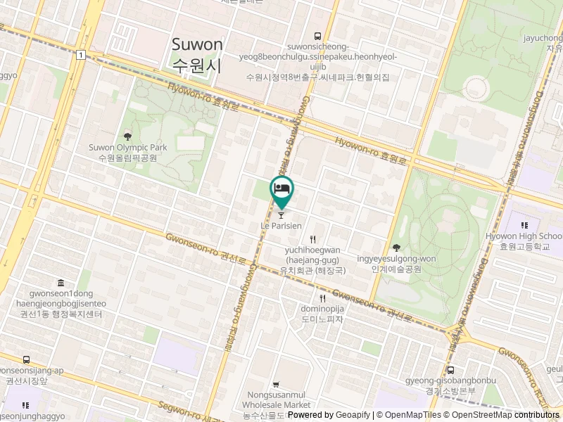 ibis Ambassador Suwon Hotel konumu