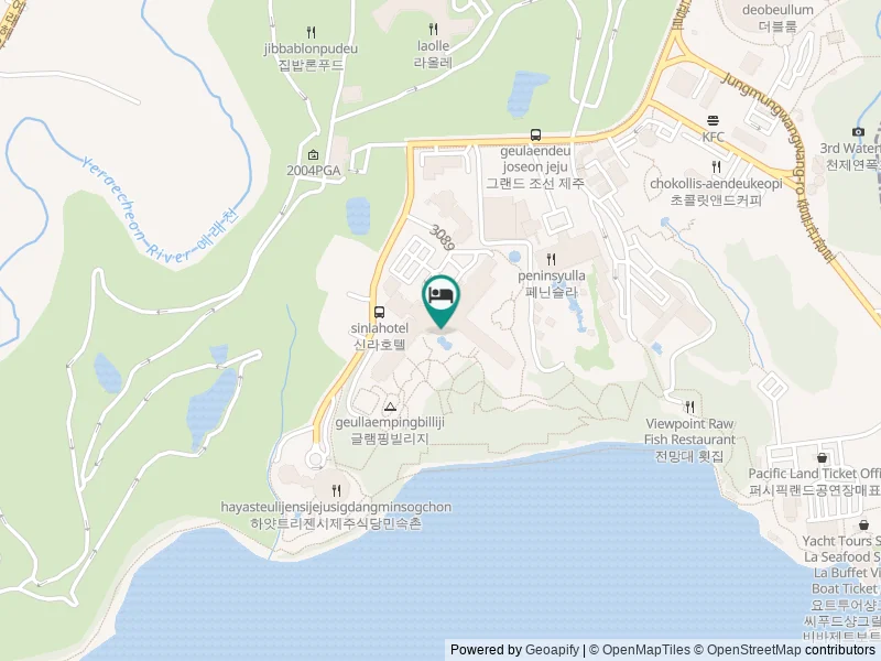 The Shilla Jeju konumu