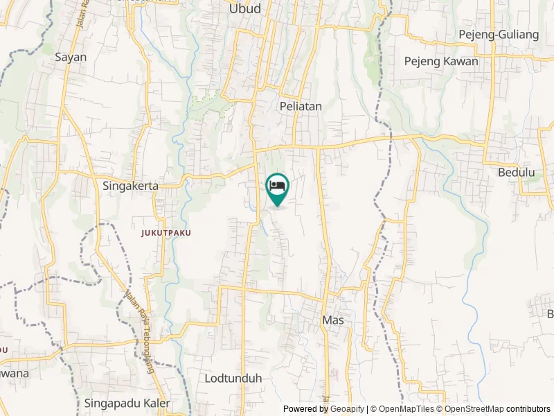 Bhuwana Ubud konumu