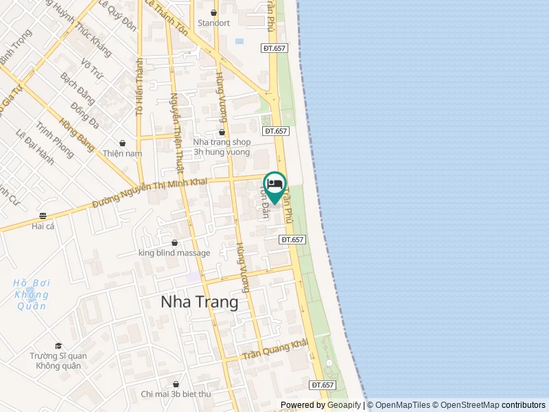 Novotel Nha Trang konumu