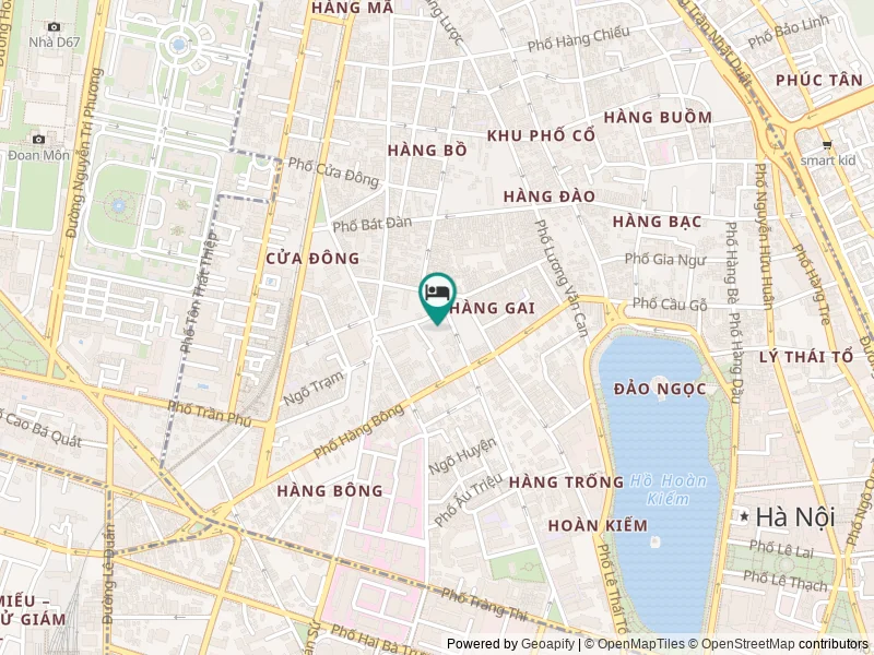 Sheraton Hanoi konumu