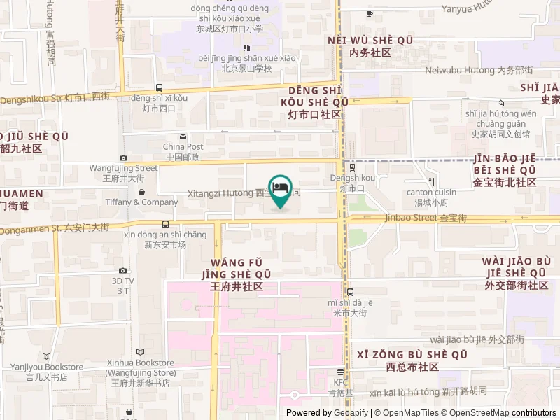 Novotel Beijing Peace konumu