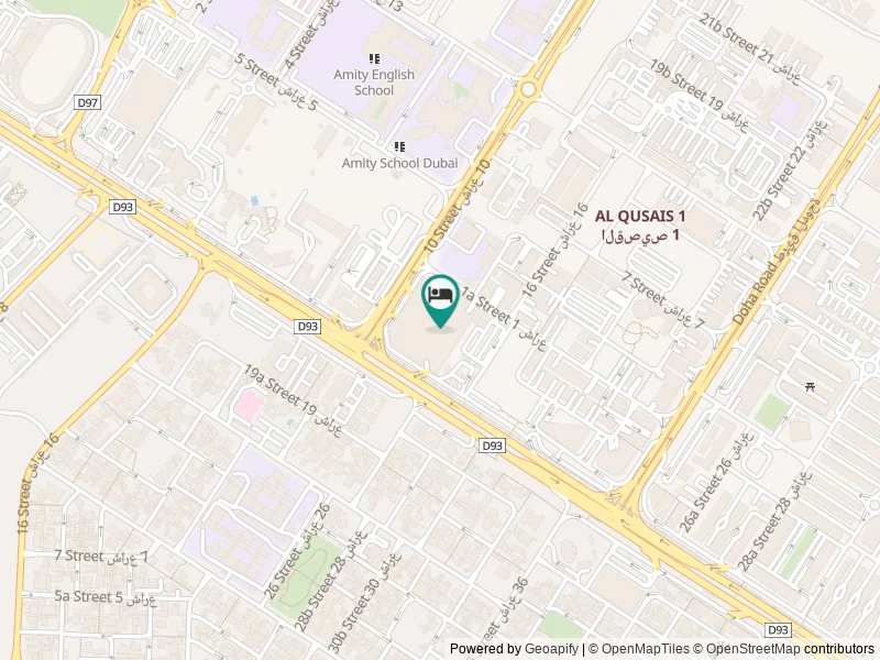 Al Bustan Center & Residence konumu