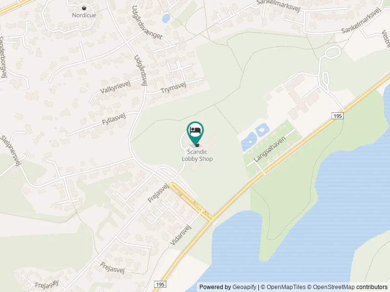 Scandic Silkeborg konumu