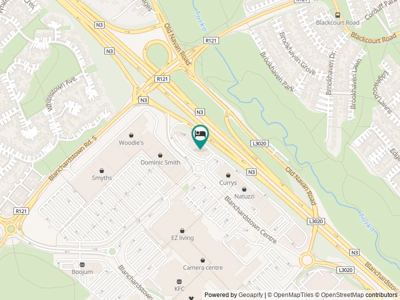 Crowne Plaza Blanchardstown konumu