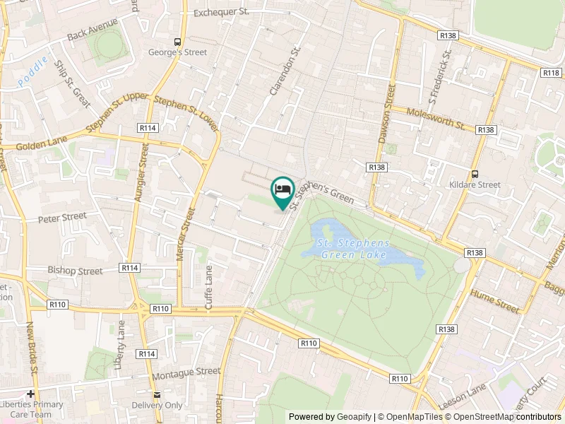 The Fitzwilliam Hotel konumu