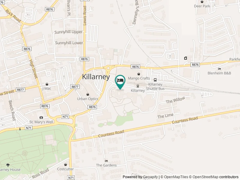 Great Southern Killarney konumu