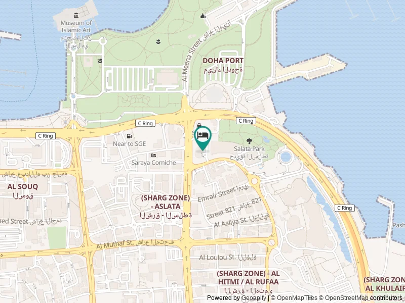 Mövenpick Hotel Doha konumu