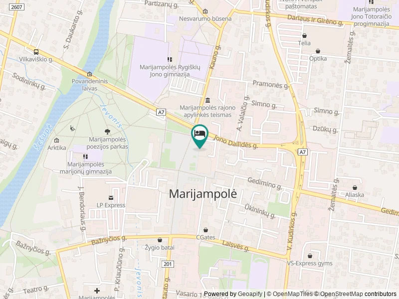 Mercure Marijampole konumu