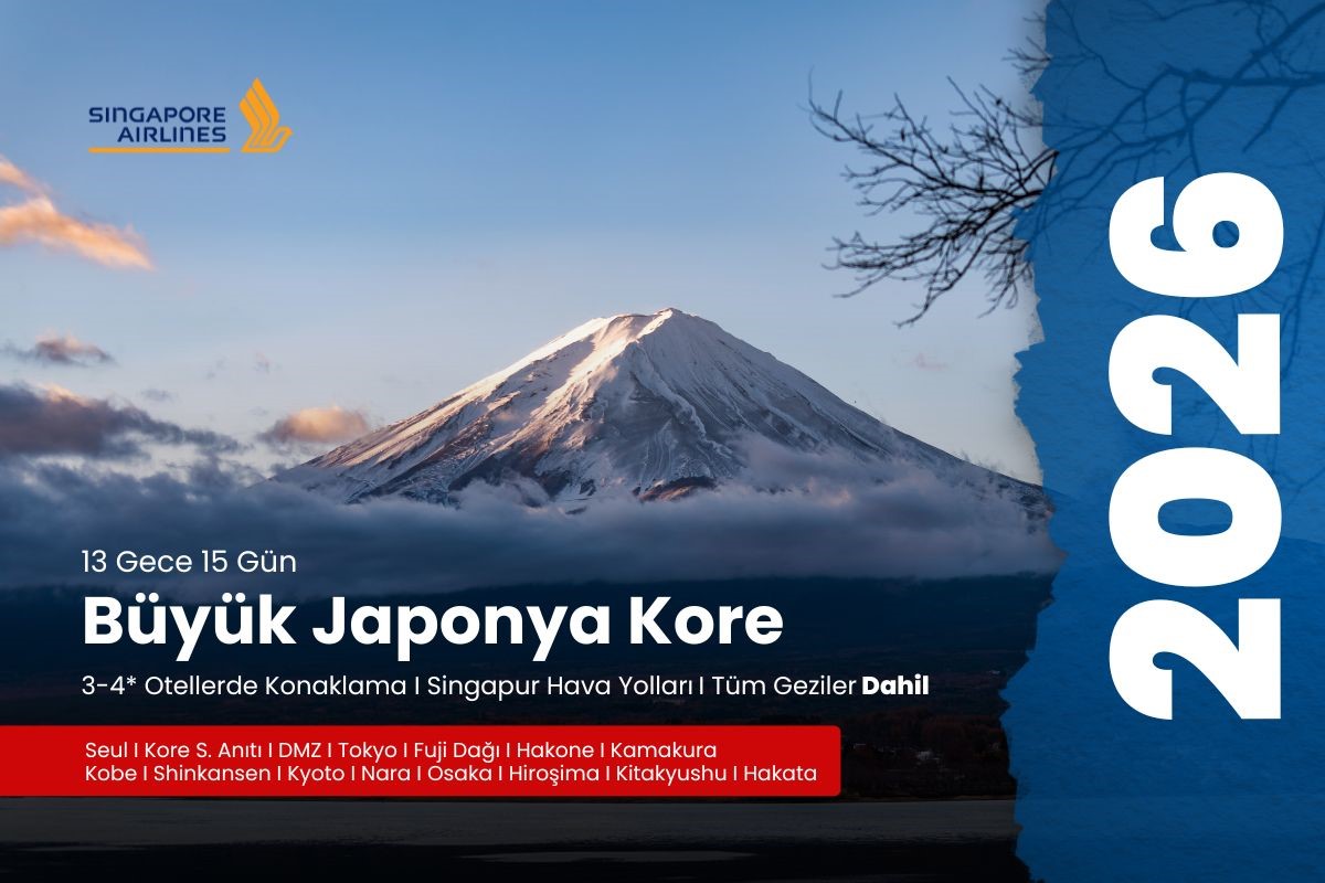 BÜYÜK JAPONYA KORE TURU-15Gün