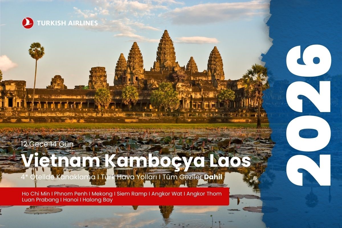 Vietnam Kamboçya Laos Turu THY-14Gün