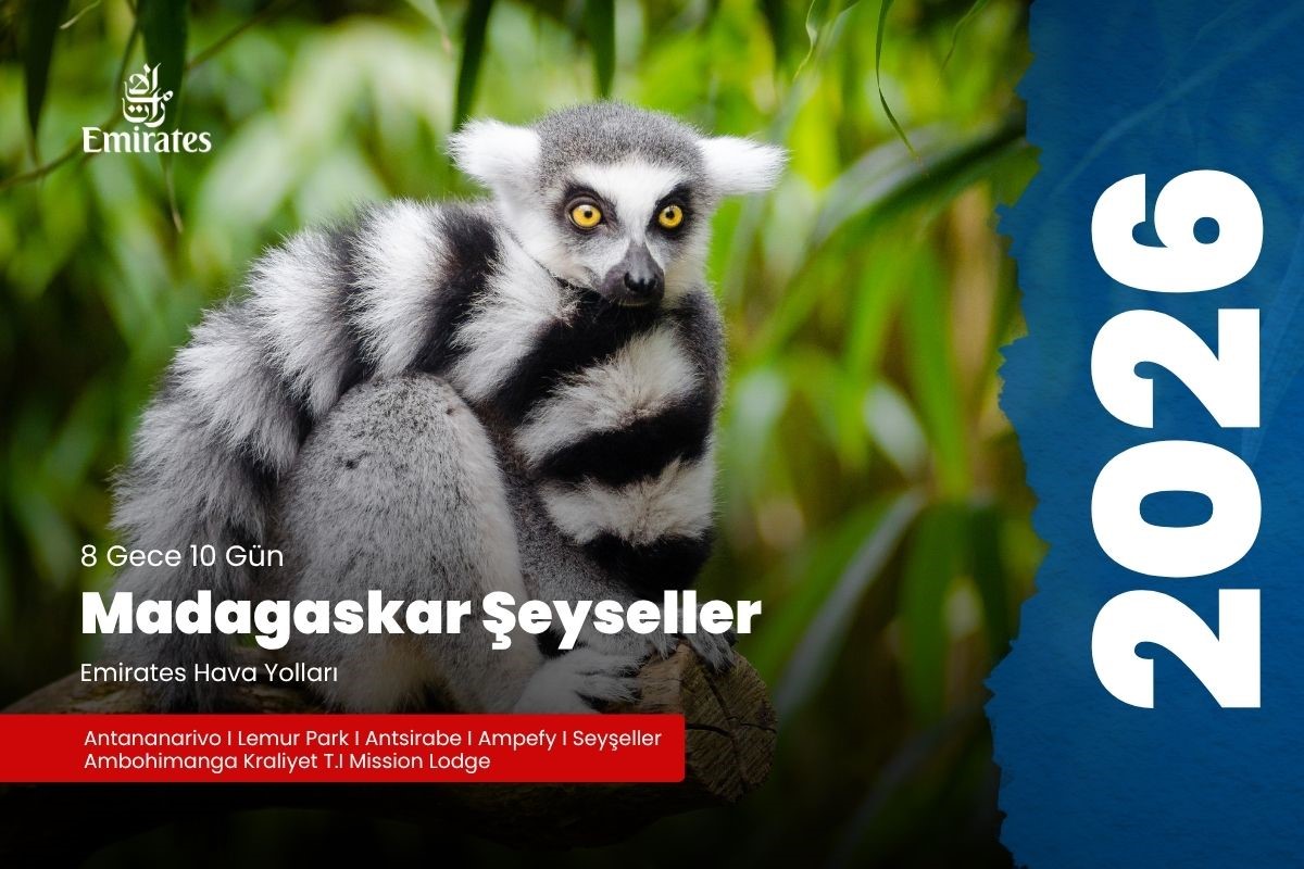 Madagaskar Seyşeller - 10 Gün-Emirates
