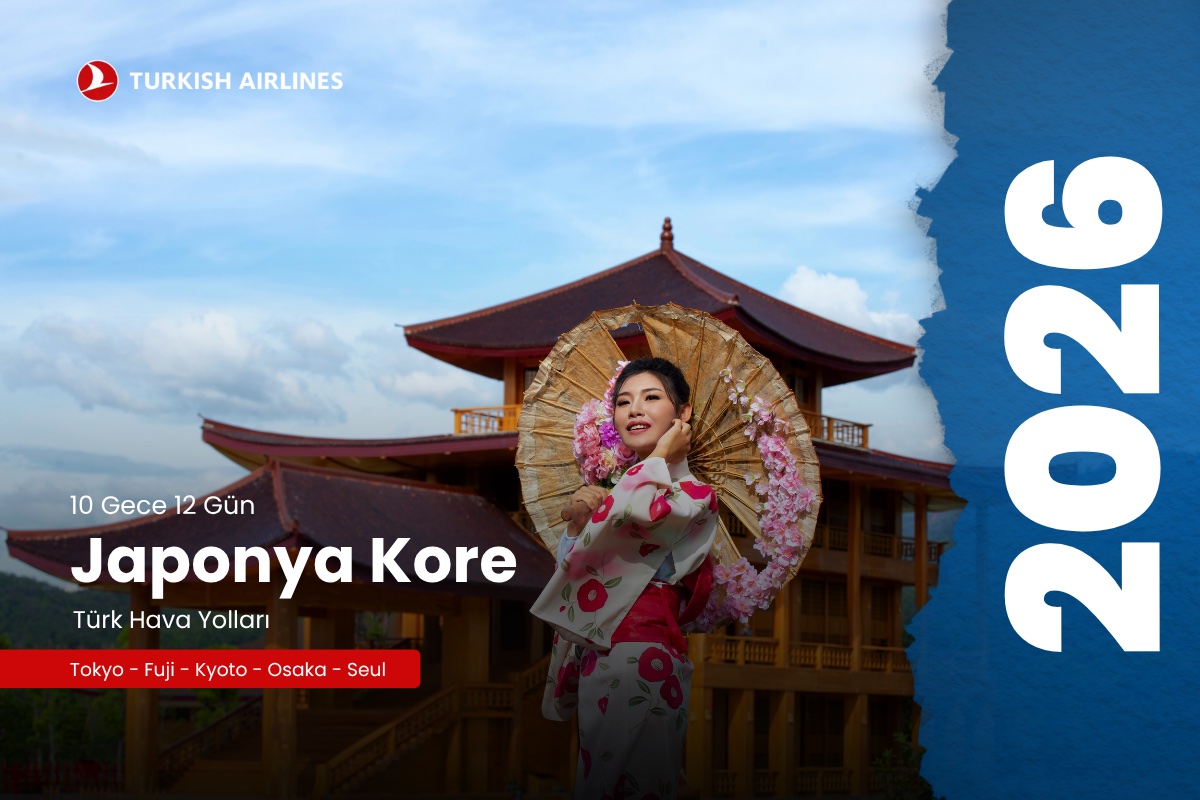JAPONYA KORE 12 GÜN – THY – NRT –Ekonomik